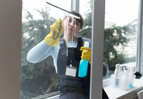 Nettoyage de vitres intérieures et extérieures à Courdemanges